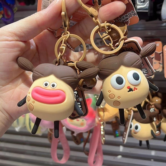 Fried Potato Gentleman Pinch Keychain